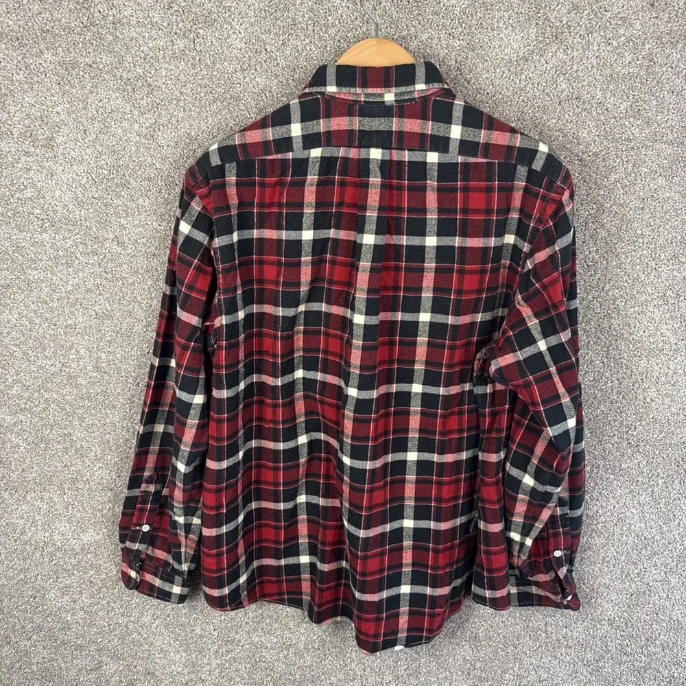 Vintage Polo Ralph Lauren‎ Double Pocket Flannel Tartan Men's XXL